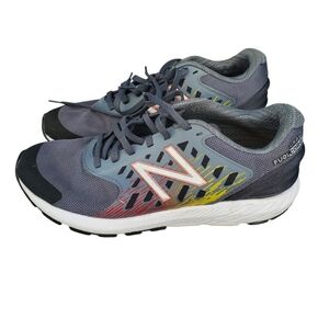 New Balance Urge V2 Fuelcore Youth Running Sneakers Size 7 Big Kids Grey